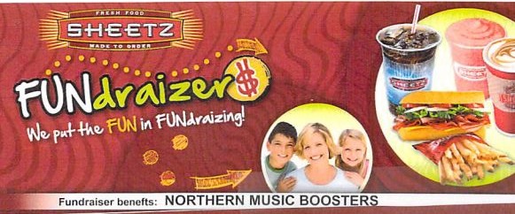 Fundraising Northern Music Boosters